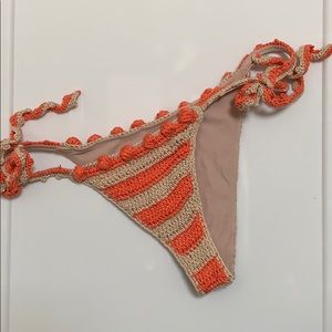 tularosa • crochet bikini bottom brand new